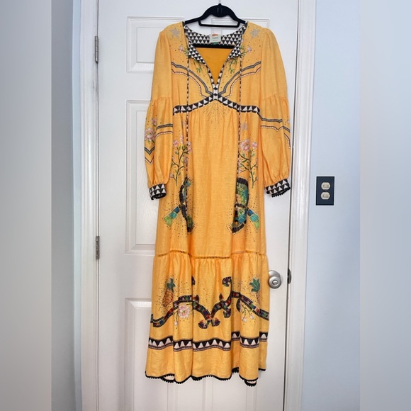 Farm Rio Brigadeiro Maxi sz Small (very faint color defects, see pictures.) - Picture 2 of 12